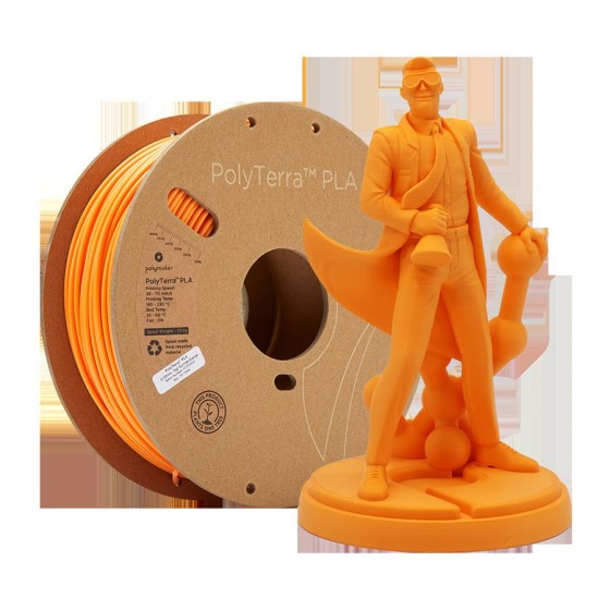 PolyTerra PLA Sunrise Orange by Polymaker Filamento