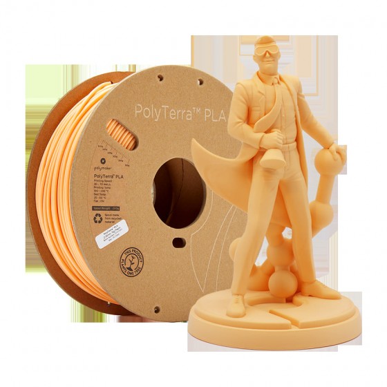 PolyTerra PLA Peach by Polymaker Filamento