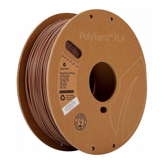 Filament  PolyTerra PLA Marron by Polymaker