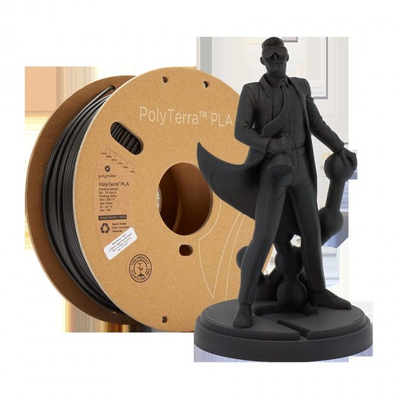 Filament  PolyTerra PLA Noir by Polymaker