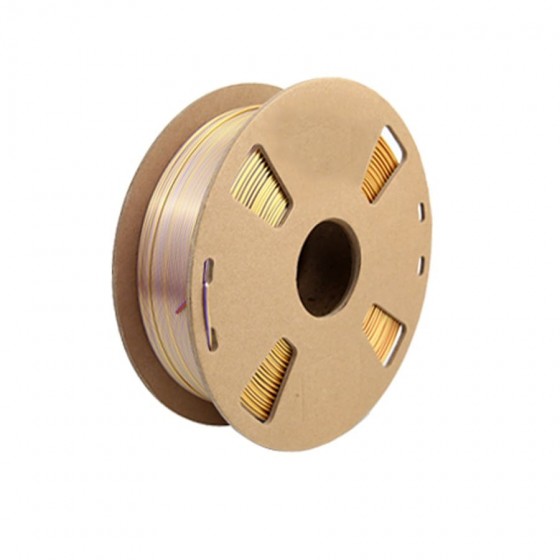 Filament TRI-Color silk MagicPLA Or/Cuivre/Violet