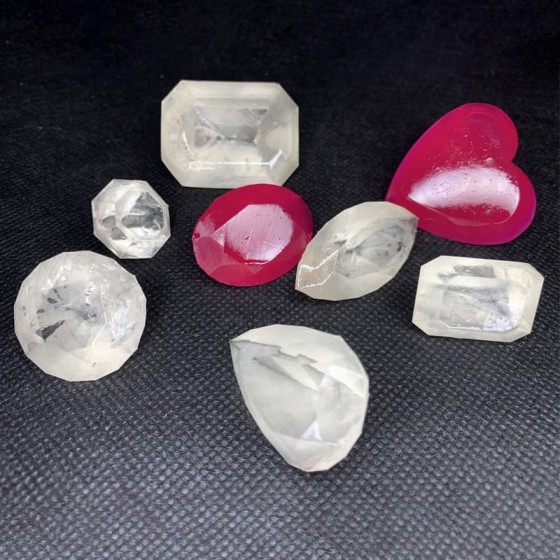 STL lot 10 diamonds