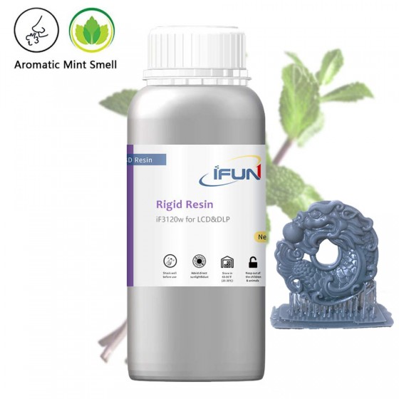Standard rigid resin, aromatic mint smell