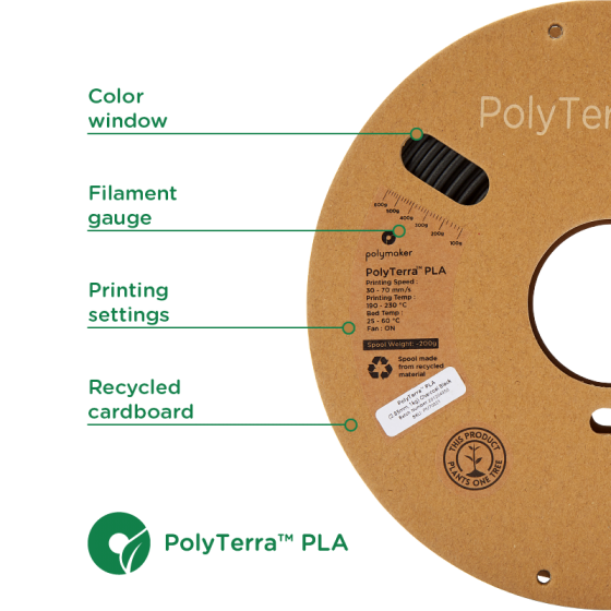 PolyTerra PLA Lavande by Polymaker
