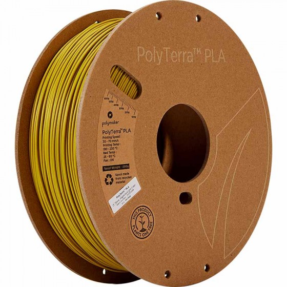 PolyTerra PLA Light Green by Polymaker