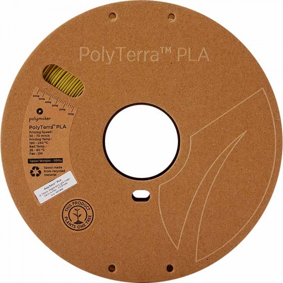 PolyTerra PLA Light Green by Polymaker