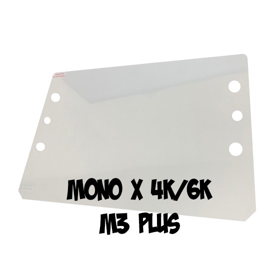 Protección de pantalla LCD para impresora 3D de resina Anycubic Mono X (3 Pack)
