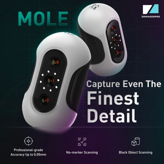 Scanner 3D Mole