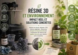 Résine 3D et environnement : impact réel et solutions concrètes 
